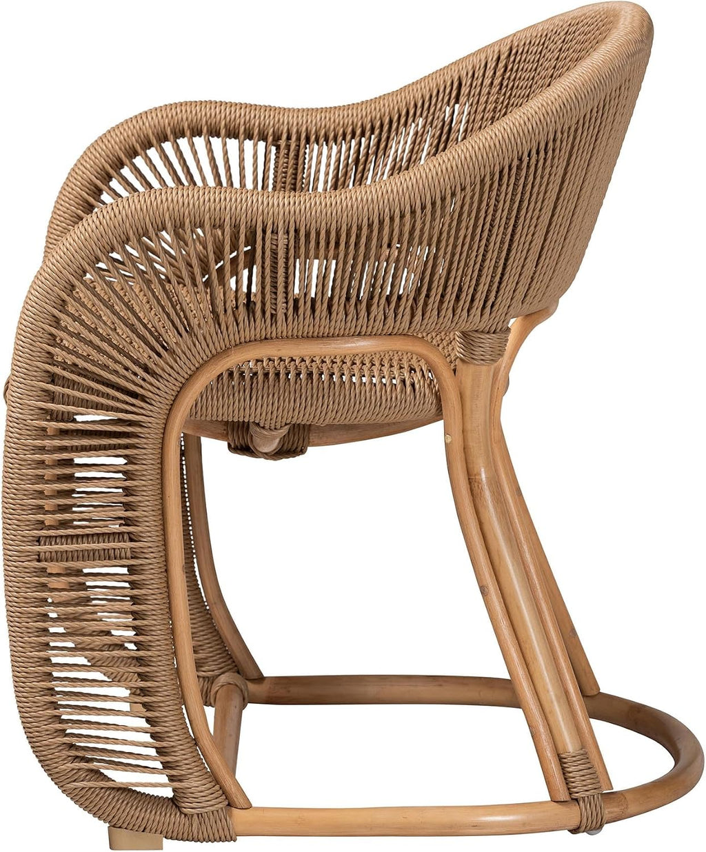 Natural Rattan Accent Chair