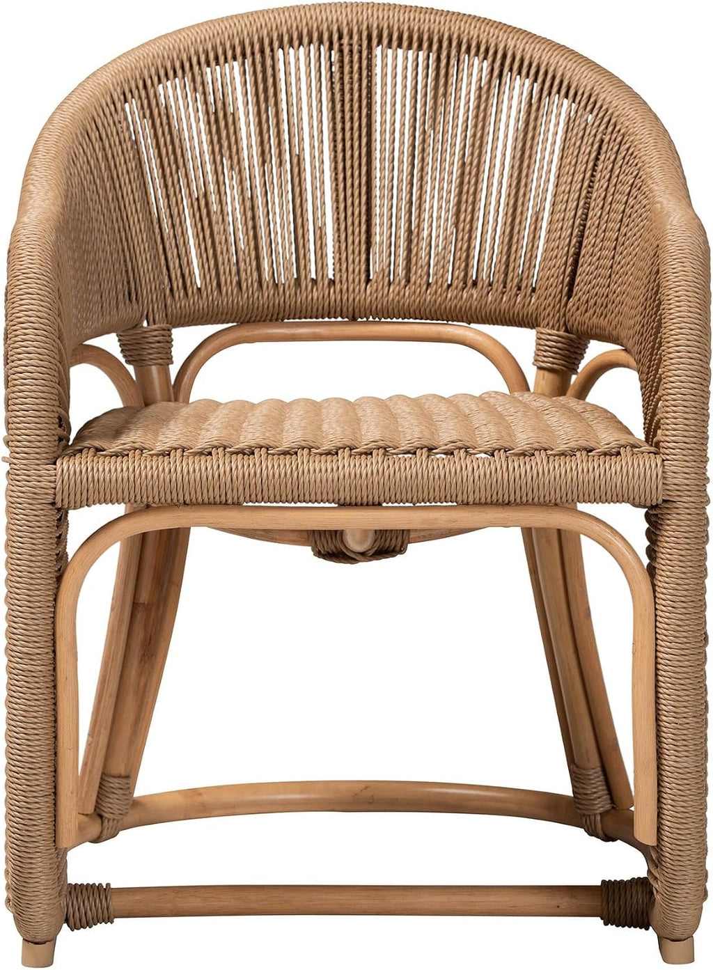 Natural Rattan Accent Chair