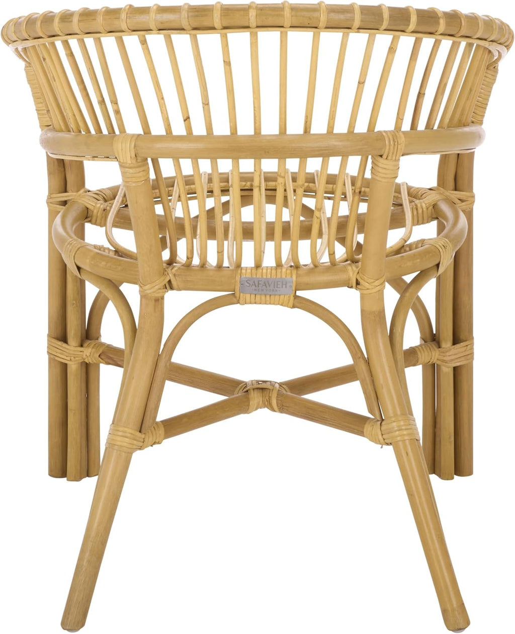 Natural Rattan Woven Accent Chair
