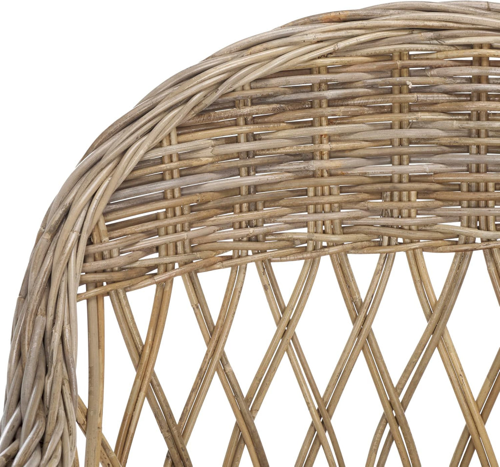 Natural Wicker Inez Club Chair