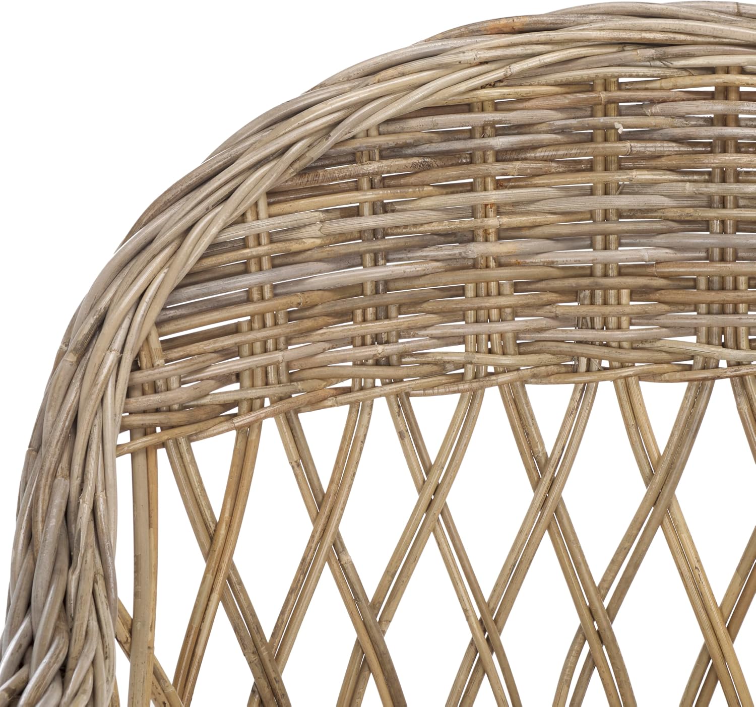 Natural Wicker Inez Club Chair