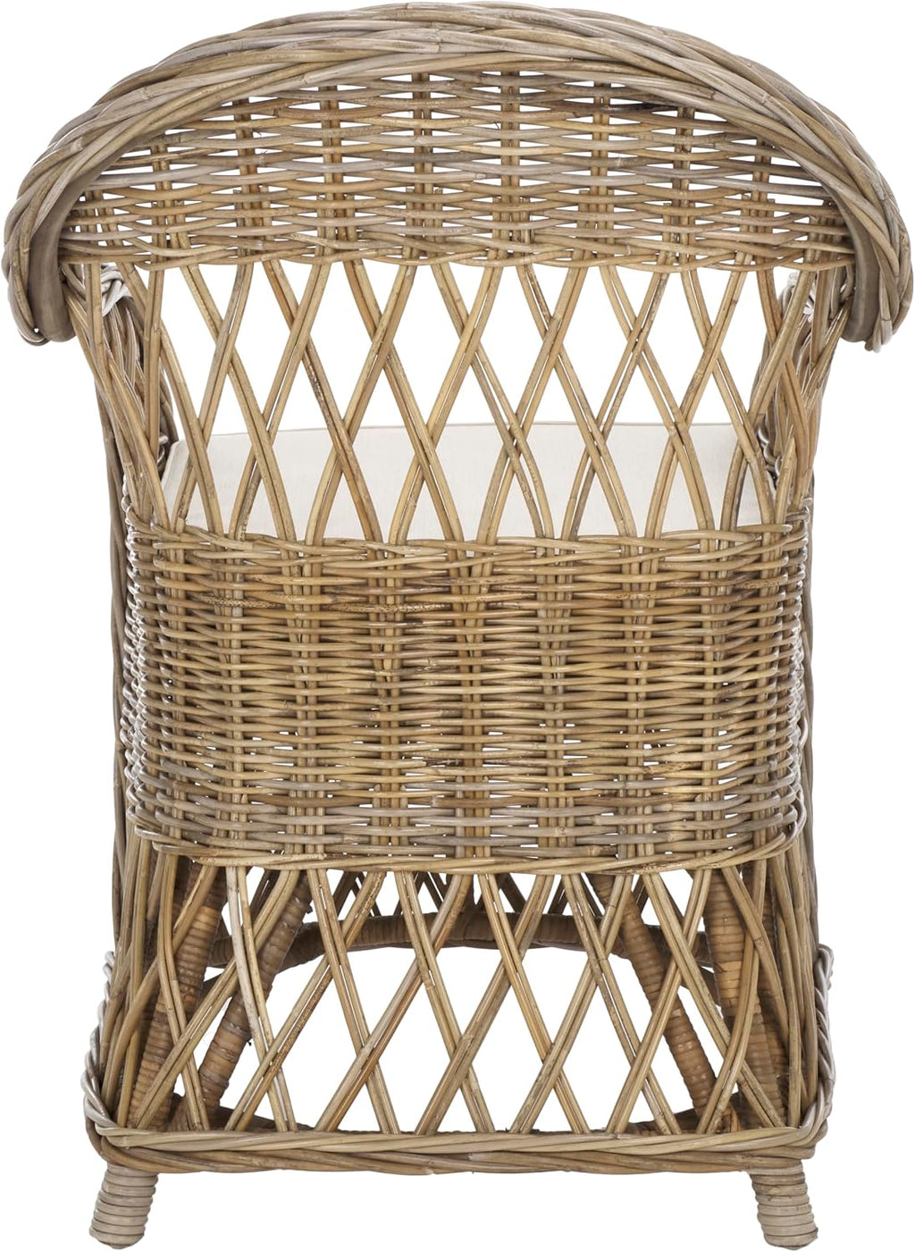 Natural Wicker Inez Club Chair